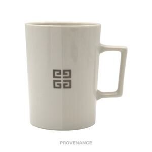 🔴 Givenchy x Yamaka Logo Two Tone Mug Cup - White